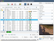 Xilisoft DVD to iPod Converter for Mac screenshot